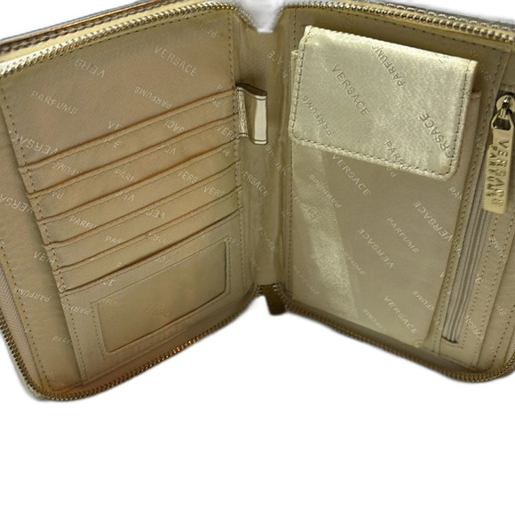 VERSACE PARFUMS Gold Wallet with Gold Chain - Picture 2 of 10
